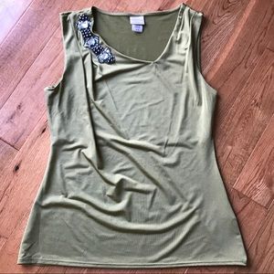 Olive Green Convington Blouse